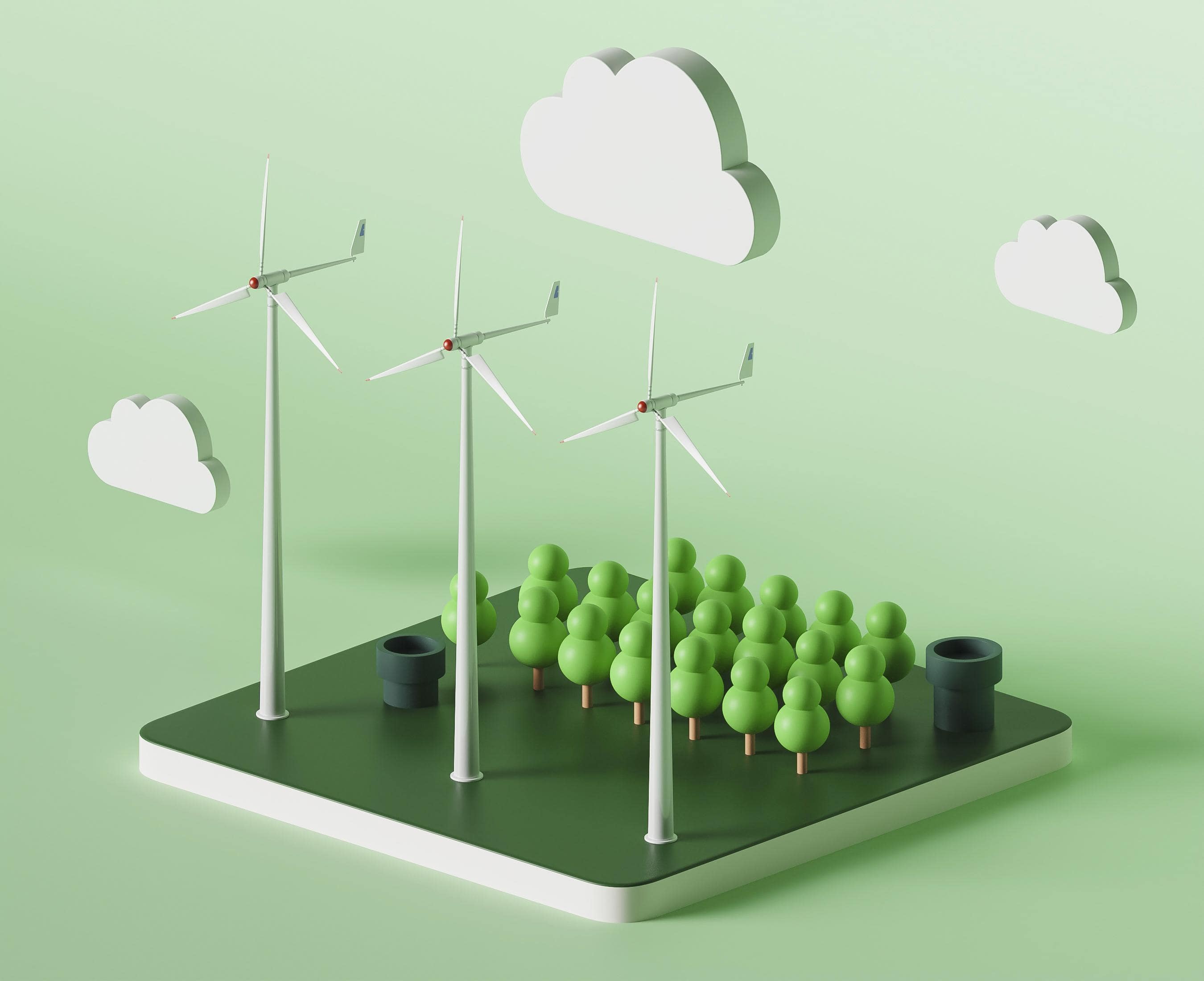 Greenest cloud